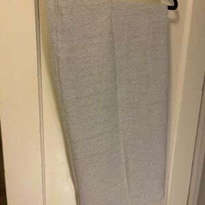 Zara Soft Gray Pencil skirt